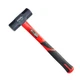 LACK CANYON 4 lb Drilling Hammer, 16" Fiberglass Handle Sledge Hammer with No...