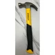 Stanley 16 oz Fiberglass Curved Claw Hammer Yellow Black STHT51512 Hand Tool