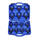 LainKeen 16pcs Jumbo Crowfoot Wrench Set, Metric Crows Foot Blue 16pc 