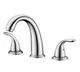 SUMERAIN S2142CS 2-Handle Deck Mount Roman Tub Faucet Chrome NEW QUALITY!