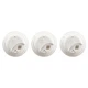 First Alert 9120B / SMI100-AC Smoke Detector, Hardwired Alarm 3-Pack, White 