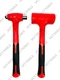 VCT 2Pc Dead Blow Hammer Set, 1LB Ball Pein Hammer, 1.5LB Dead Blow Hammer