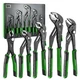 Pliers Set 5 Piece 8 10 12 Adjustable Joint Quick Adjust SK CR-V V-Jaw