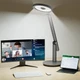 Honeywell Desk Lamp for Home Office, H6 Sunturalux&trade; Eye-Caring Led Gray