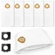 49-90-2016 Fleece Dust Bags for Milwaukee 0960-20, 0960-21 M12 FUEL 1.6 Gallo...