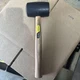 Stanley Rubber Mallet 18 oz. Lacquered Hickory Handle