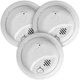 First Alert - BRK SMI100-AC 9120B, Hardwire Smoke Alarm with Battery Backup 3Pcs