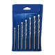 WESTWARD 6PTC5 Masonry Drill Set,pc,HSS 6PTC5