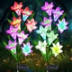 ostritec Solar Lights Outdoor Waterproof, 4 Pack Garden Decor Lights