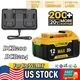 1-4X For DeWalt 20V 20 Volt Max 12.0AH Lithium Ion Battery丨Charger DCB206 DCB200