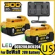 For DeWalt 20V Max XR 8.0AH Lithium Ion Battery / Charger DCB205-2 DCB208 DCB200