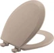 Bemis 500EC 068 Molded Wood Round Toilet Seat Fawn Beige