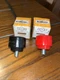 NEW Set of LIXIE 125, 1.250" Tough Replacement Hammer Head, (1) Red & (1) Black