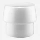 Halder Simplex Hard Superplastic Replacement Face Insert, White, 1.97"