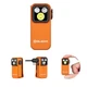 OLIGHT Oclip Pro S EDC Flashlight Clip-on Light, 600 Lumens Type-C Orange