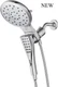 Moen 220C3 Verso Eight-Function 7-Inch Round Shower Spray Head, Chrome