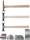 GEARWRENCH 7 Pc. Auto Body Tool Set, Polished Heads With Natural Handles 