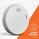 First Alert SM210 Sealed Battery Smoke Alarm with Slim Profile Design White