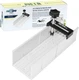 FIRSTINFO H5441 Metal Aluminum Miter Box 9.8 Inch Mitre full size, Silver 