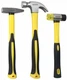Benchmark - 3 Piece Hammer Set; 16 OZ. Claw Hammer, Tack Hammer; Rubber Black 