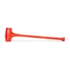Capri Tools CP10102 C102 12 lb Dead Blow Hammer, 36-1/2, Orange
