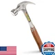 Estwing E20C 20 Oz Curved Claw Hammer Smooth Face Leather Grip