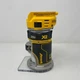 DEWALT 20V MAX XR Brushless Compact Router DCW600B Yellow/Black 1/4 in