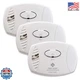 First Alert CO606, Plug-In Carbon Monoxide (CO) Detector, Hardwired Alarm with B