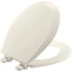 Bemis 500EC 346 Round Toilet Seat Biscuit Durable Enameled Wood Easy Clean