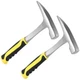 MANCHAP 2 PCS 32oz Rock Pick Hammer, 2LB Masonry Hammer with Pointed Tip for ...