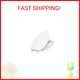 KOHLER K-4774-0 Brevia Elongated White Toilet Seat with Quick-Release Hinges And