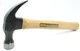 Vintage STANLEY 16oz Curved Claw Nail Hammer w. Hickory Handle 51-616 NOS