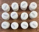 Vaughan RM24TW Rubber Mallet Replacement Tips, 12 Pieces