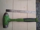 Snap-on Tools USA 32oz / 900g GREEN Soft Grip Steel Dead Blow Hammer HBBD32