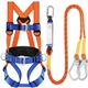 TT TRSMIMA Safety Harness Fall Protection Kit: Full Body Roofing harnesses wi...