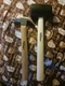 LOT OF 2 - HYPER TOUGH 16OZ RUBBER MALLET AND 7OZ CLAW HAMMER WOODEN HANDLES NEW