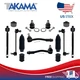 14pcs Bushings+boot+ Inner+ Outer Tie Rod Ends+ball joints+Sway bar links For KI