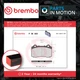 Brake Pads Set fits DS DS3 100 1.6D Front 15 to 19 BHY(DV6FD) Brembo Quality New