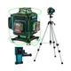 KEZERS Laser Level Set with Receiver,4 x360 Self Leveling Laser Level with Tr...