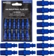 Master Elite Series 12 Piece Industrial I/M Type Plug Air Fittings Set with 1/4"