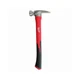 Milwaukee Electric Tool 152440 21 oz Milled Face Poly Fiberglass Hammer