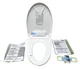 TOTO S7 Washlet Elongeted Electric Heated Bidet Seat Contemporary Lid Cotton