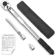 XJX Torque Wrench 1/2 Inch Drive 10-160 Ft-Lb Click Adjustable