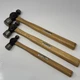 STANLEY 32 - 24- 12 oz. Machinist Ball Peen Hammers 314B 54-024 54-012 USA