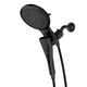 Moen 220C3EPBL Matte Black 7" Spray Head w/ Handshower