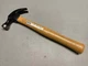 Vintage STANLEY 16oz Curved Claw Nail Hammer, Hickory Handle 51-713 USA