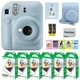 FUJIFILM INSTAX MINI 12 Instant Film Camera (Pastel Blue) Bundle