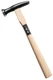 Sheet Metal Hammer 15.5 oz, Heavy Duty Forged Japanese Steel Head, Tinners Ha...