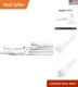Basics 6-Foot Extension Cord - 13 Amps, 125V - White