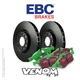 EBC Rear Brake Kit Discs & Pads for Saab 9-5 2.2 TD 2002-2006